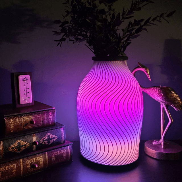 The Ripple Vase Lamp