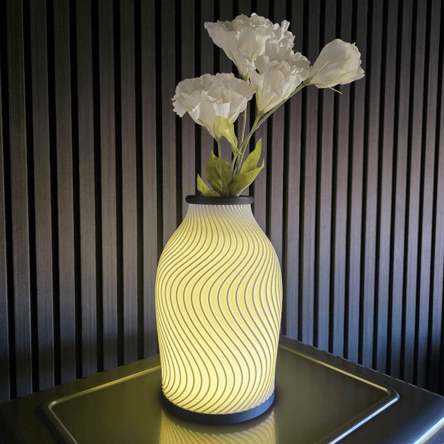 The Ripple Vase Lamp