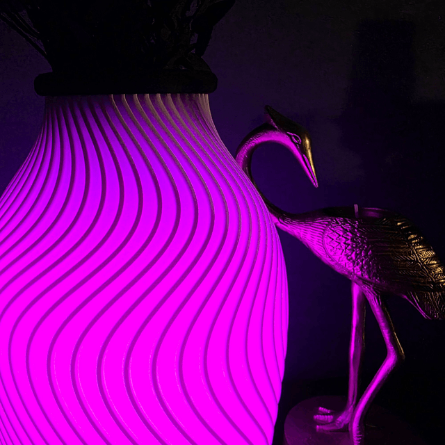 The Ripple Vase Lamp